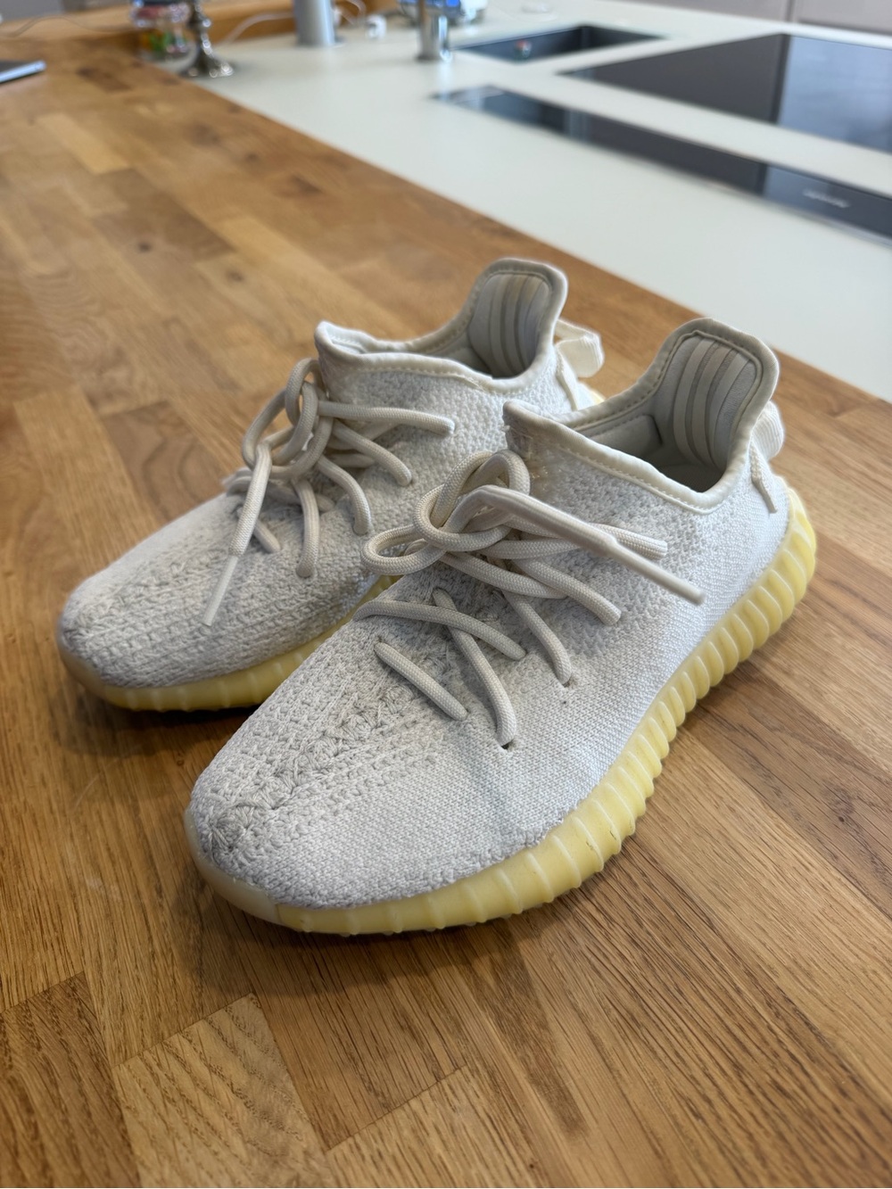 Adidas Yeezy Boost 350 “Triple White” size 4